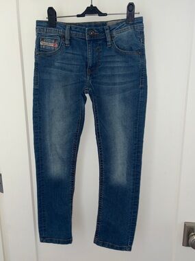 EUC Diesel Waykee J US straight jeans boy's sz 8